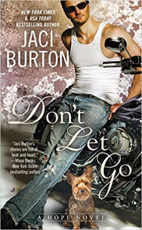 Book cover for "Don't Let Go" by Jaci Burton