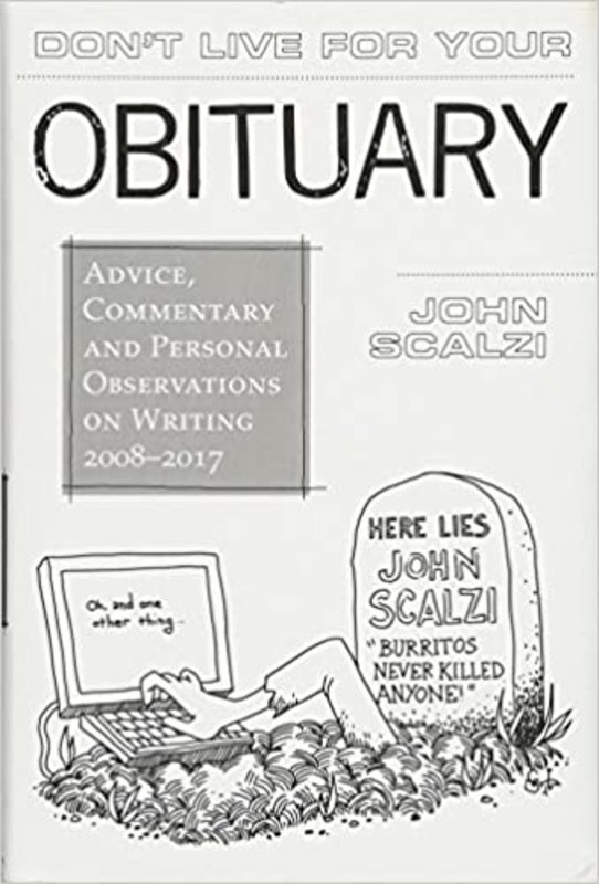 Book cover for "Don't Live For Your Obituary"