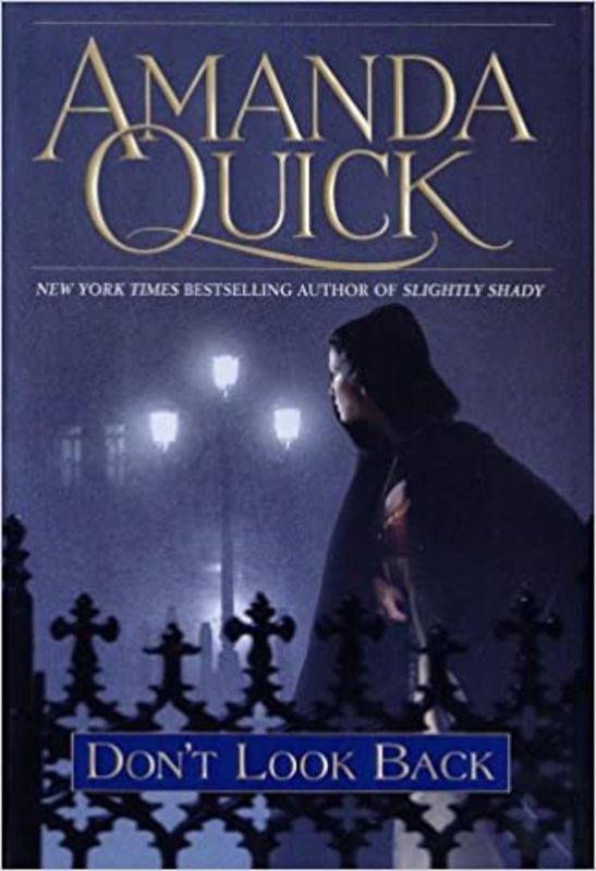 Book cover for "Don't Look Back" by Amanda Quick