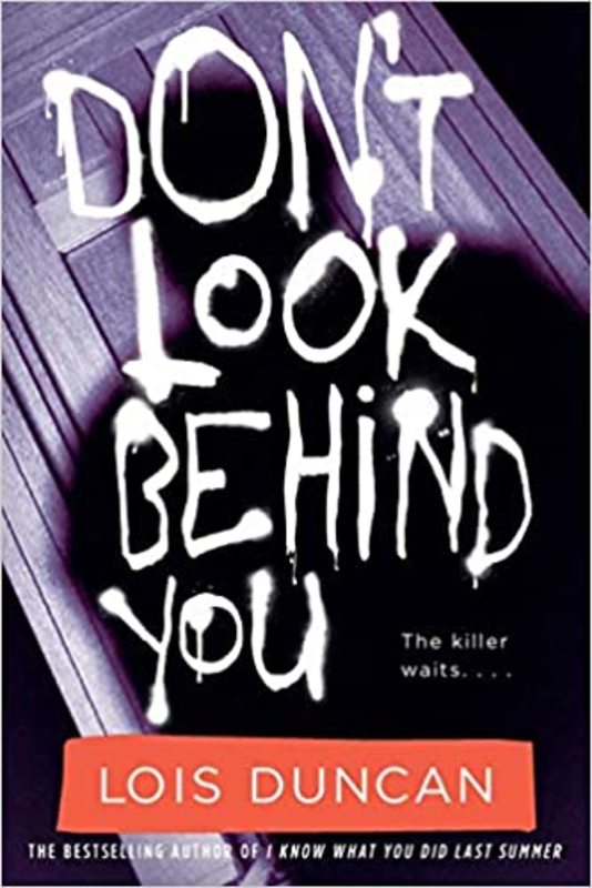 Book cover for "Don't Look Behind You" by Lois Duncan