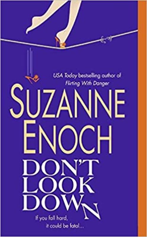 Book cover for "Don't Look Down" by Suzanne Enoch
