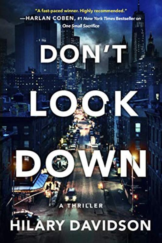 Book cover for "Don't Look Down" by Hilary Davidson