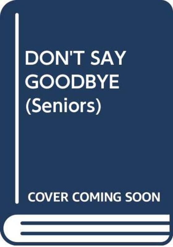 Book cover for "Don't Say Good-Bye" by Eileen Goudge