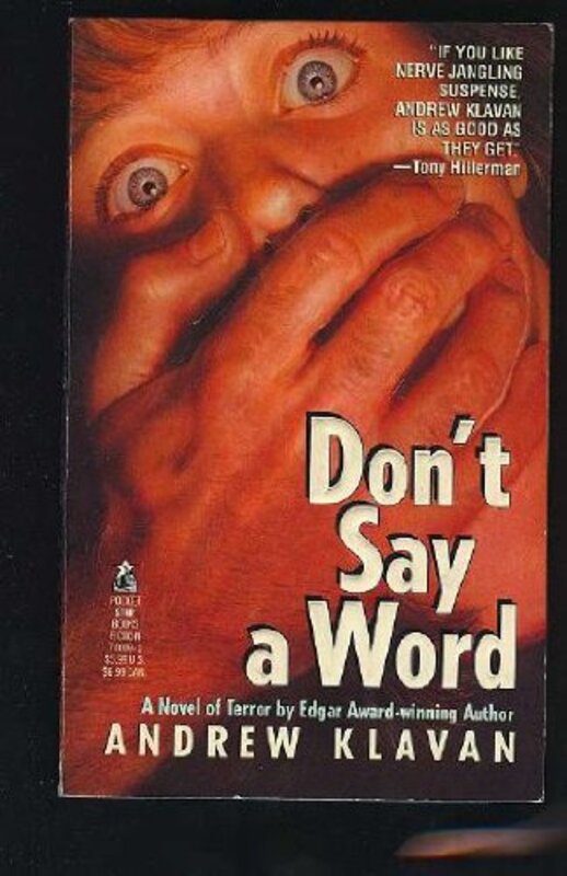 Book cover for "Don't Say a Word"
