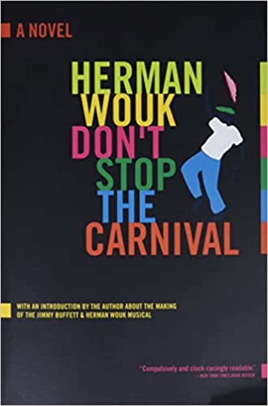Book cover for "Don't Stop the Carnival" by Herman Wouk