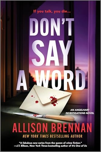 Book cover for "Don't Say a Word" by Allison Brennan