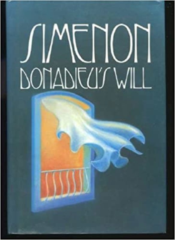 Book cover for "Donadieu's Will" by Georges Simenon