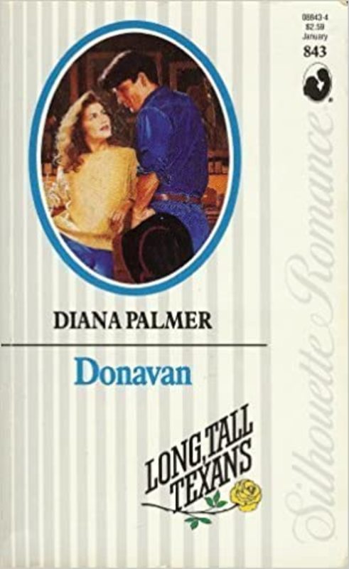Book cover for "Donavan" by Diana Palmer