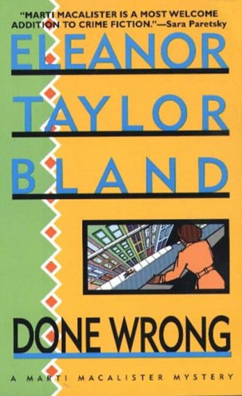 Book cover for "Done Wrong" by Eleanor Taylor Bland