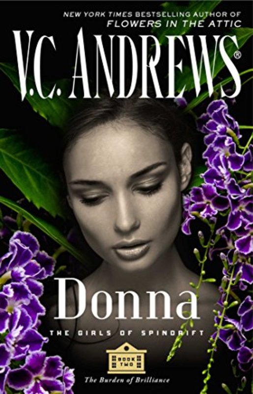 Book cover for "Donna" by V. C. Andrews