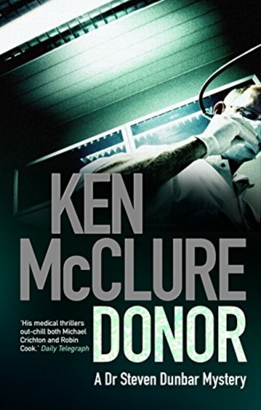 Book cover for "Donor" by Ken McClure