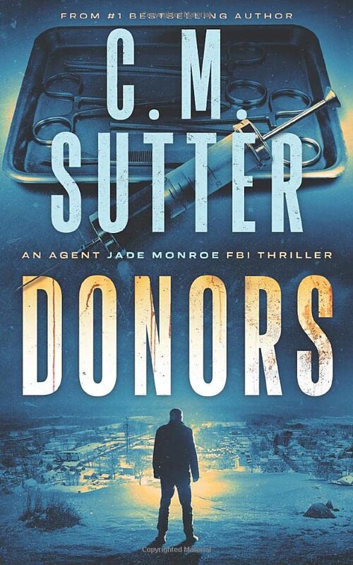 Book cover for "Donors" by CM Sutter