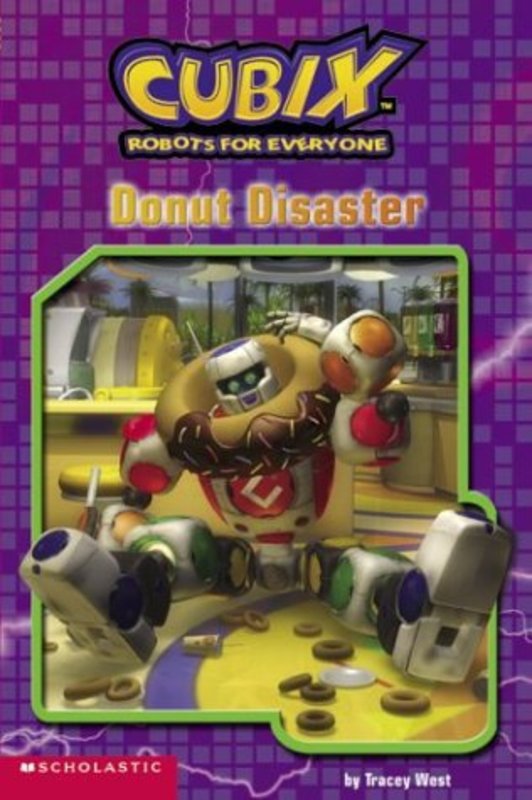 Book cover for "Donut Disaster" by Tracey West