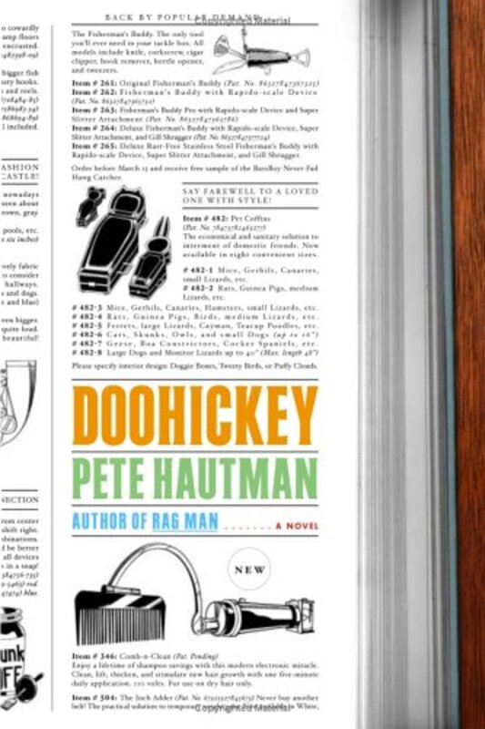 Book cover for "Doohickey" by Pete Hautman