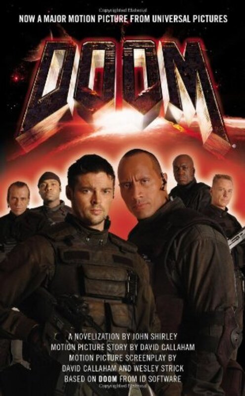 Book cover for "Doom" by John Shirley