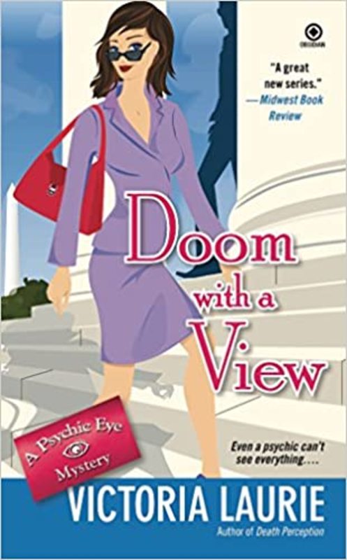Book cover for "Doom with a View" by Victoria Laurie