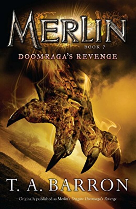 Book cover for "Doomraga's Revenge" by TA Barron