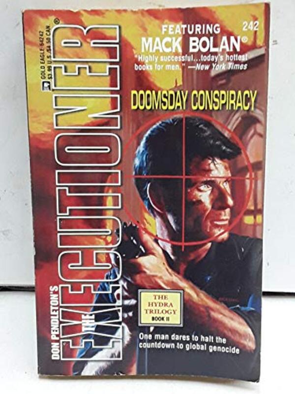 Book cover for "Doomsday Conspiracy" by Don Pendleton