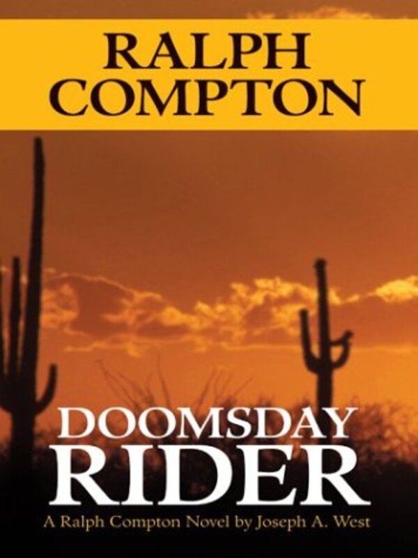 Book cover for "Doomsday Rider" by Ralph Compton