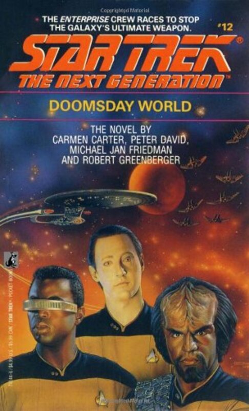 Book cover for "Doomsday World" by Peter David