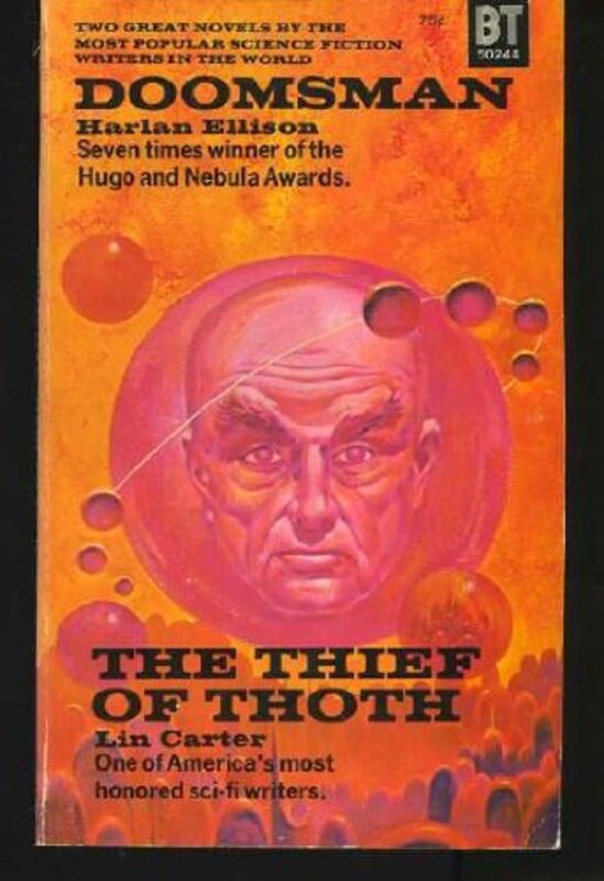 Book cover for "Doomsman" by Harlan Ellison