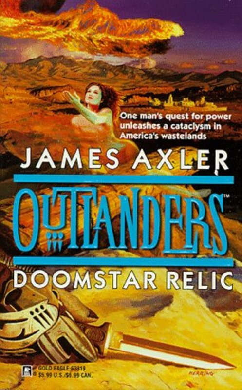 Book cover for "Doomstar Relic" by James Axler