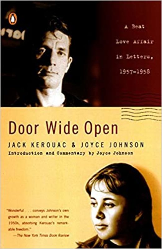 Book cover for "Door Wide Open" by Jack Kerouac