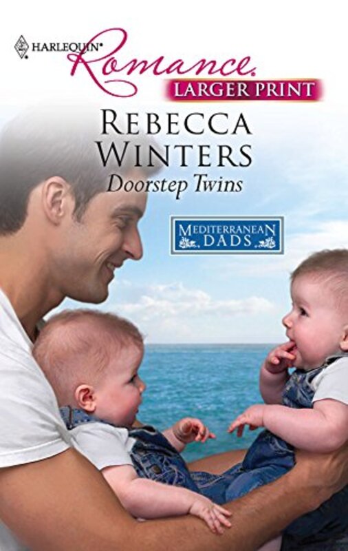 Book cover for "Doorstep Twins" by Rebecca Winters
