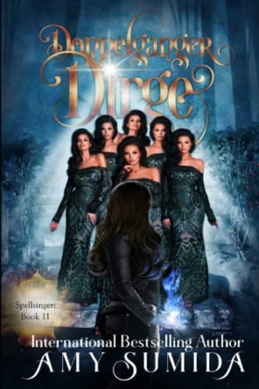 Book cover for "Doppelganger Dirge" by Amy Sumida