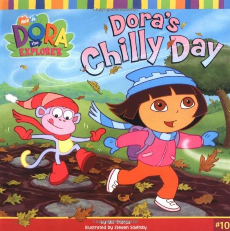 Book cover for "Dora's Chilly Day" by Kiki Thorpe