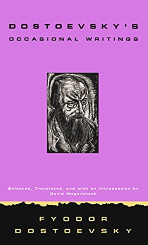 Book cover for "Dostoevsky's Occasional Writings" by Fyodor Dostoevsky