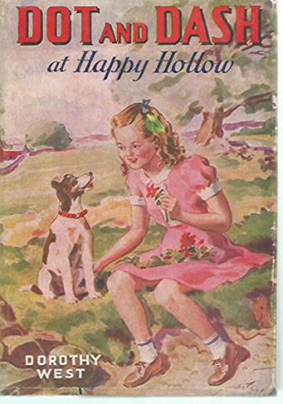 Book cover for "Dot and Dash at Happy Hollow" by Mildred A Wirt