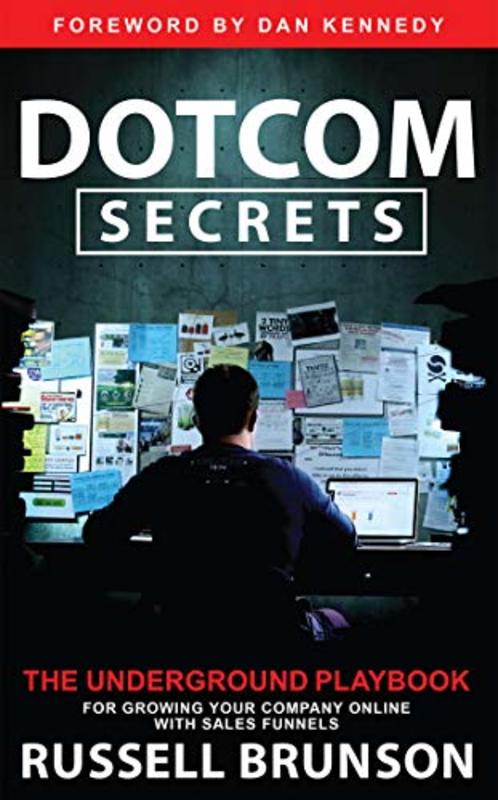 Book cover for "Dotcom Secrets"