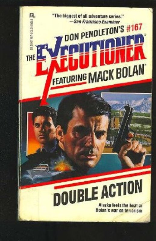Book cover for "Double Action" by Don Pendleton
