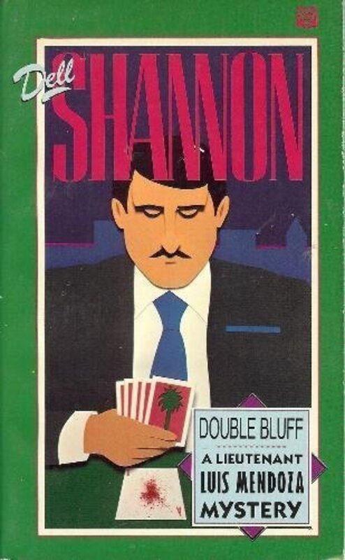 Book cover for "Double Bluff" by Dell Shannon