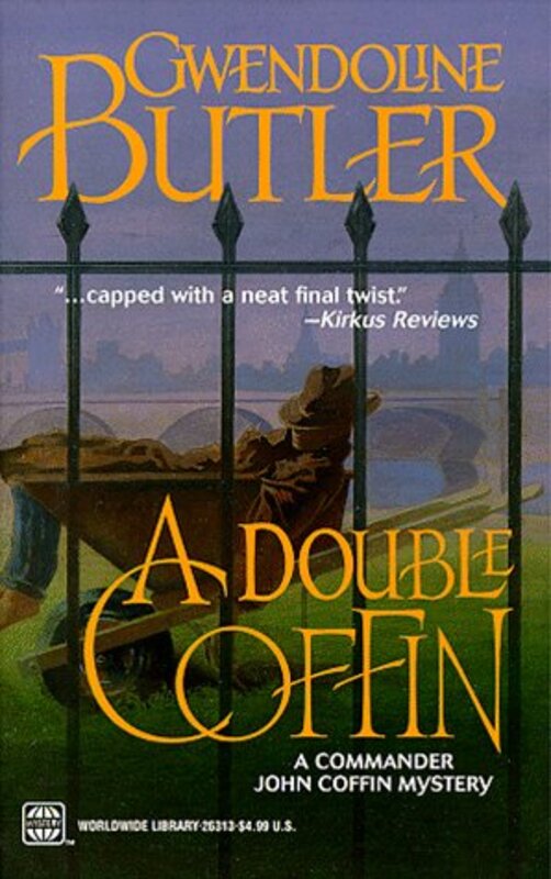 Book cover for "Double Coffin" by Gwendoline Butler