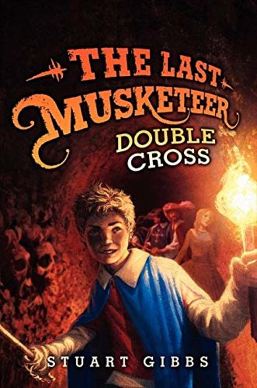 Book cover for "Double Cross" by Stuart Gibbs
