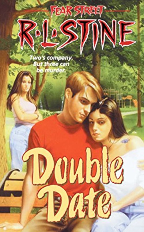 Book cover for "Double Date" by R.L. Stine