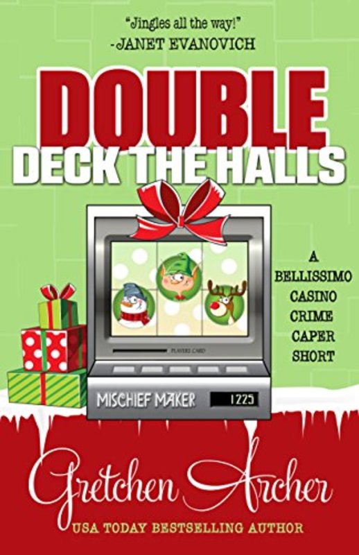 Book cover for "Double Deck the Halls" by Gretchen Archer