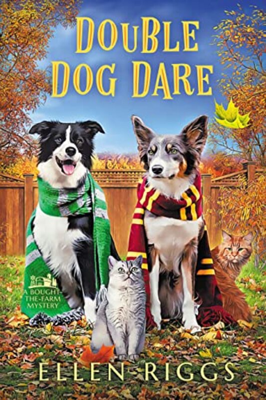 Book cover for "Double Dog Dare" by Ellen Riggs