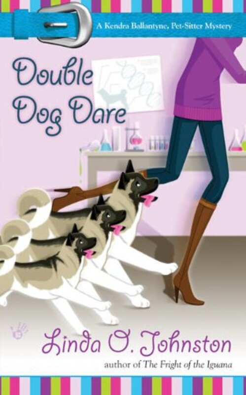 Book cover for "Double Dog Dare" by Linda O Johnston