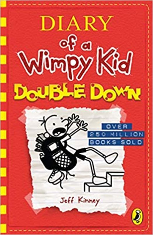 Book cover for "Double Down" by Jeff Kinney