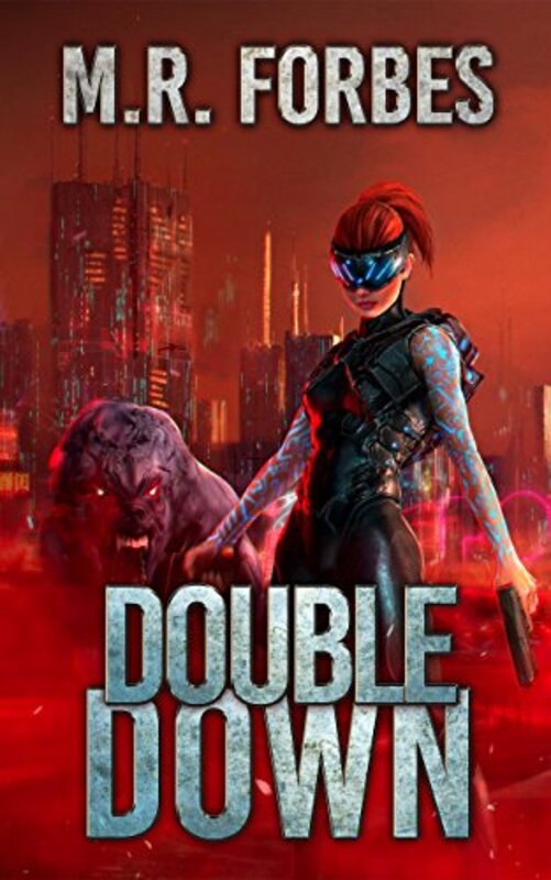 Book cover for "Double Down" by MR Forbes