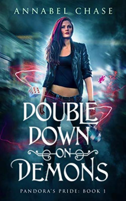 Book cover for "Double Down on Demons" by Annabel Chase