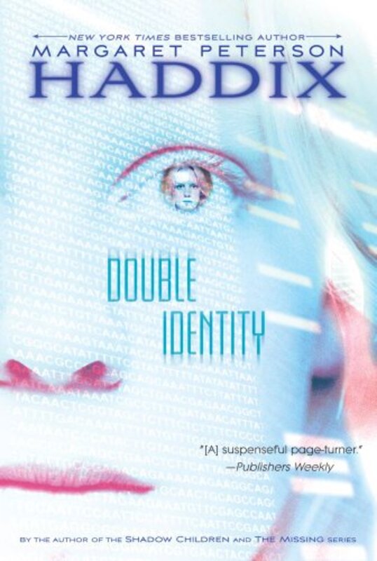 Book cover for "Double Identity" by Margaret Peterson Haddix