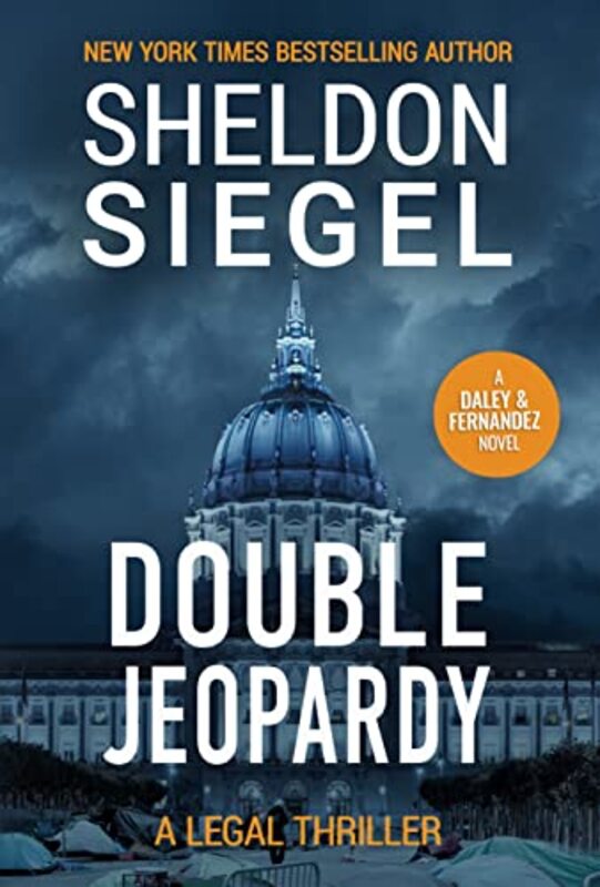 Book cover for "Double Jeopardy" by Sheldon Siegel