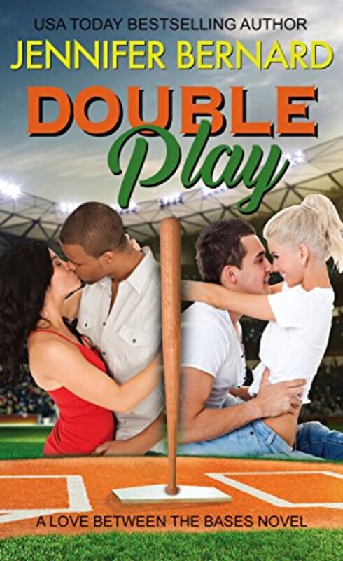 Book cover for "Double Play" by Jennifer Bernard