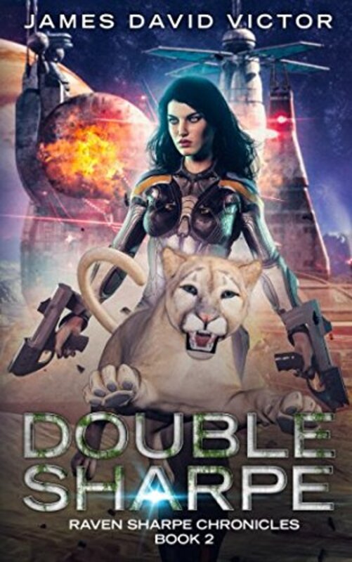 Book cover for "Double Sharpe" by James David Victor
