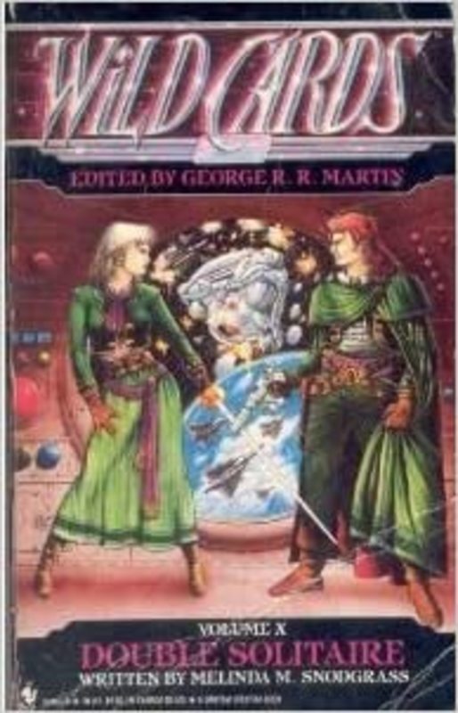 Book cover for "Double Solitaire" by George RR Martin