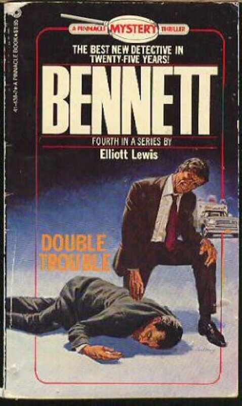 Book cover for "Double Trouble" by Elliott Lewis